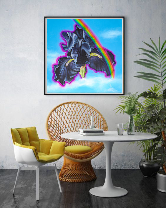 "Black Rainbow" Print