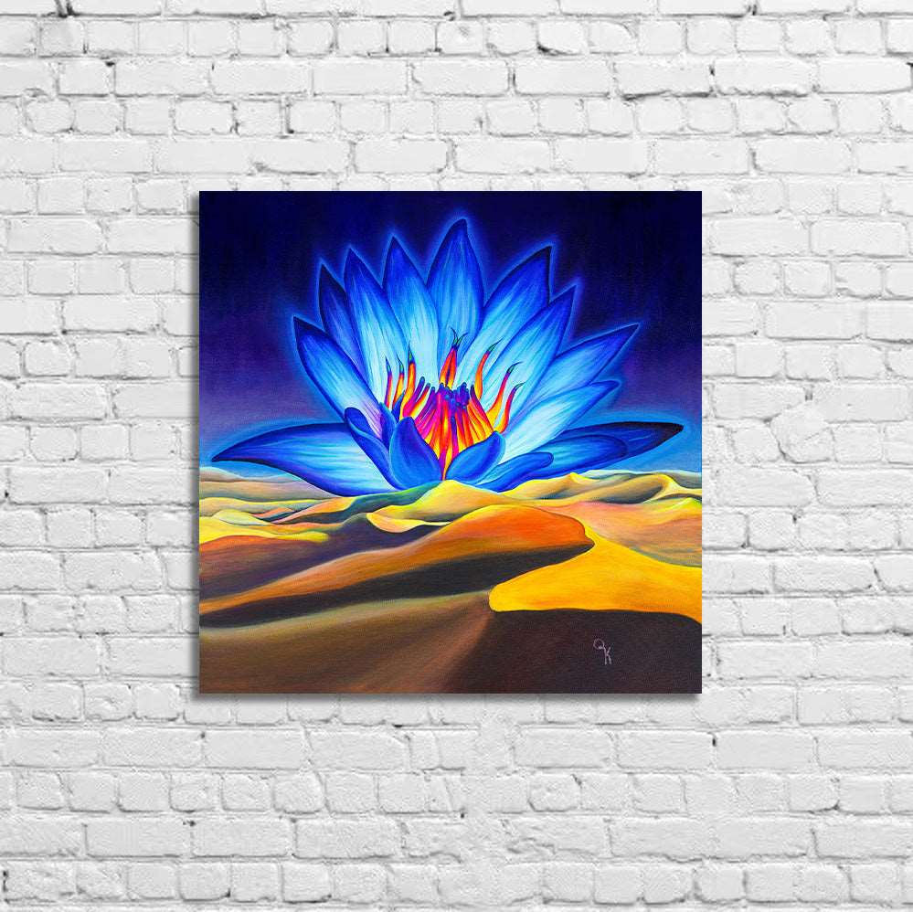 Blue Desert Lotus