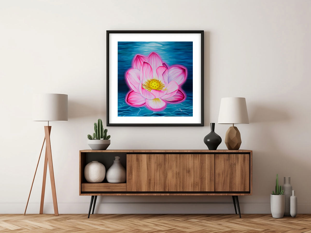 "Undersea Lotus" Print